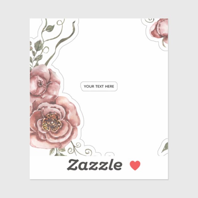 Create Your Own floral  (Sheet)