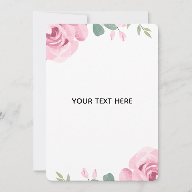 Create Your Own Floral Border (Front)