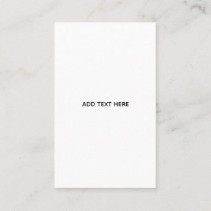 Create Your Own Floral Business Card