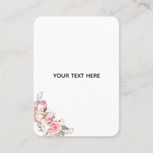Create Your Own Floral Business Card