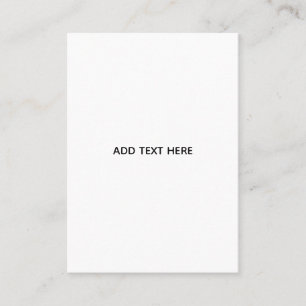 Create Your Own Floral Business Card
