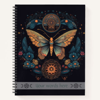 Create Your Own Floral Butterfly Totem Notebook