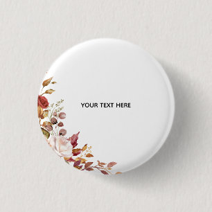 Create Your Own Floral Button