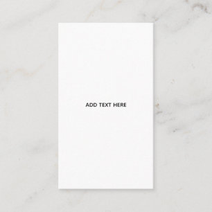 Create Your Own Floral Calling Card