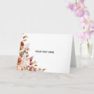Create Your Own Floral Card