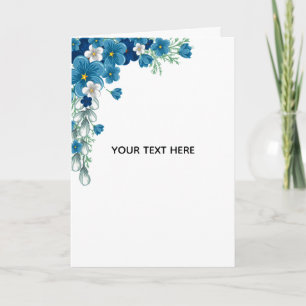 Create Your Own Floral Card