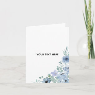 Create Your Own Floral  Card