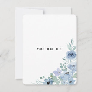 Create Your Own Floral Card