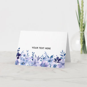 Create Your Own Floral Card