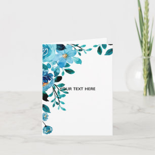 Create Your Own Floral Card