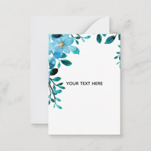 Create Your Own Floral Card
