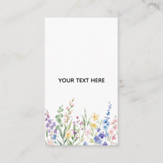 Create Your Own Floral Enclosure Card