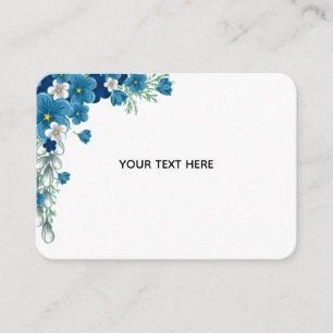 Create Your Own Floral Enclosure Card