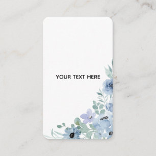 Create Your Own Floral Enclosure Card