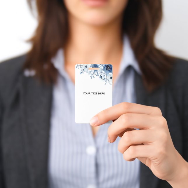 Create Your Own Floral ID Badge (Presented)
