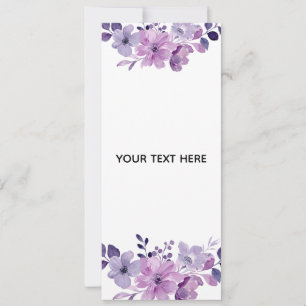 Create Your Own Floral Invitation