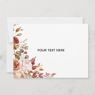 Create Your Own Floral Invitation