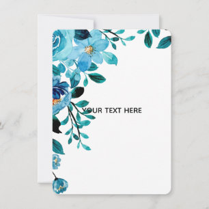 Create Your Own Floral Invitation