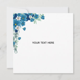 Create Your Own Floral Invitation
