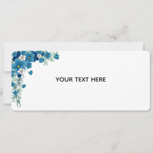 Create Your Own Floral Invitation