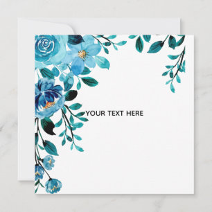 Create Your Own Floral Invitation