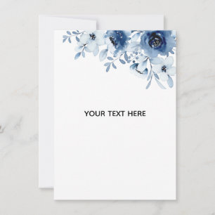 Create Your Own Floral Invitation