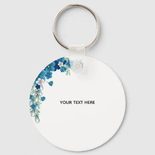 Create Your Own Floral Key Ring