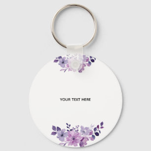 Create Your Own Floral Key Ring
