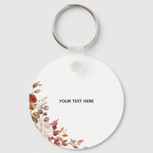 Create Your Own Floral Keychain
