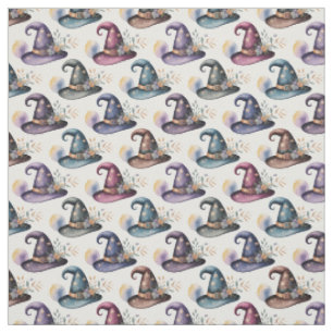 Create Your Own Floral Midsummer Witch Hats Fabric