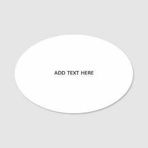 Create Your Own Floral Name Tag