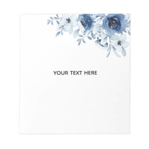 Create Your Own Floral Notepad