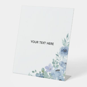 Create Your Own Floral Pedestal Sign