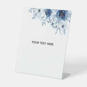 Create Your Own Floral Pedestal Sign