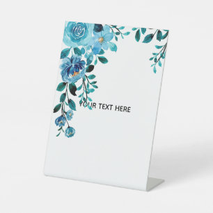 Create Your Own Floral Pedestal Sign