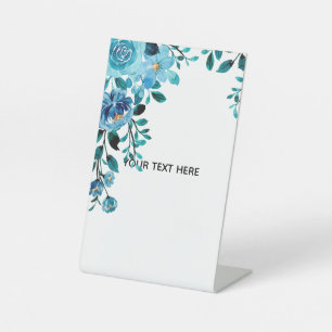 Create Your Own Floral Pedestal Sign