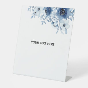 Create Your Own Floral Pedestal Sign
