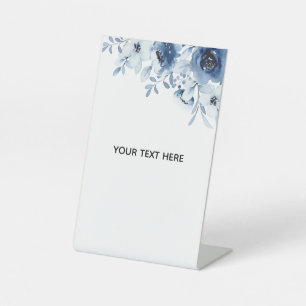 Create Your Own Floral Pedestal Sign