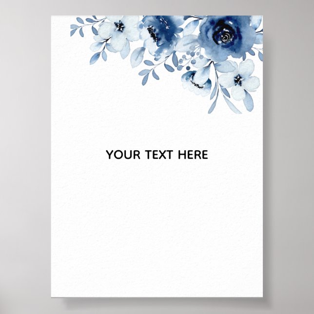 Create Your Own Floral Poster (Front)