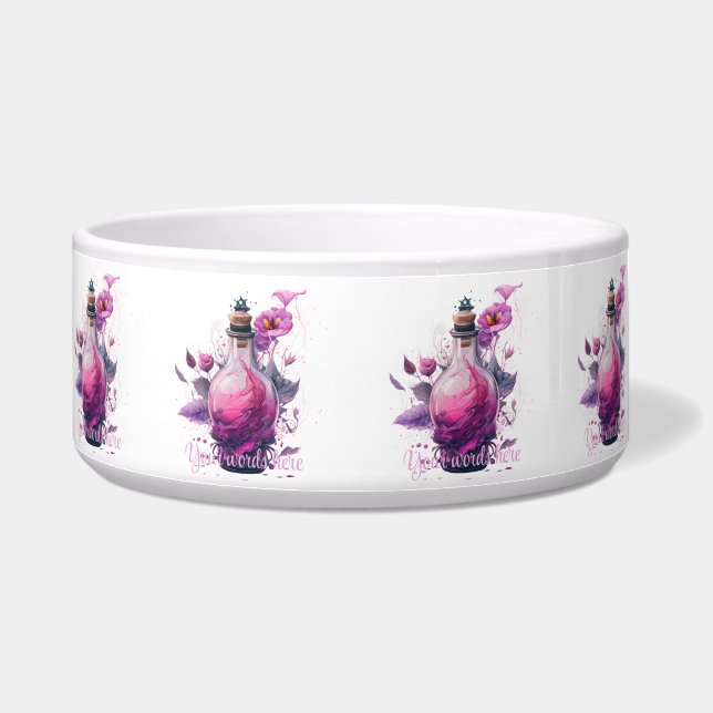 Create Your Own Floral Potion Bottle (Right)