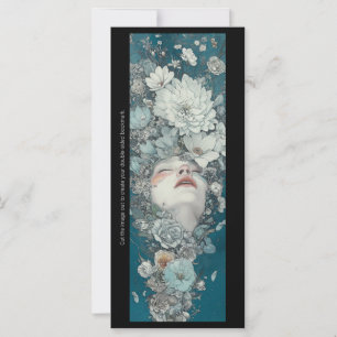 Create Your Own Flower Goddess Bookmark Card
