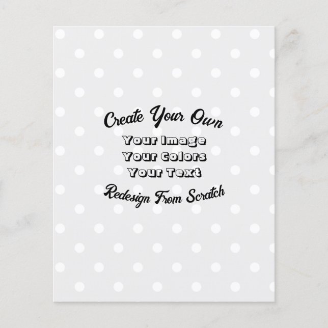 Create Your Own Flyer (Front)