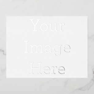 Create Your Own Foil Holiday Postcard