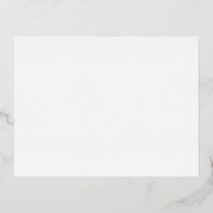 Create Your Own Foil Invitation Postcard