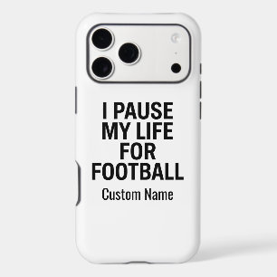 Create Your Own Football Phone Case   I Pause My L