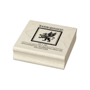 Create Your Own Framed Ancient Griffon Rubber Stamp