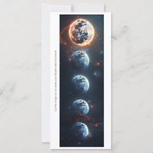 Create Your Own Full Moons Bookmark Card