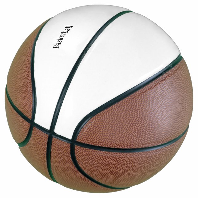 Create Your Own Fullsize Basketball (Angled)