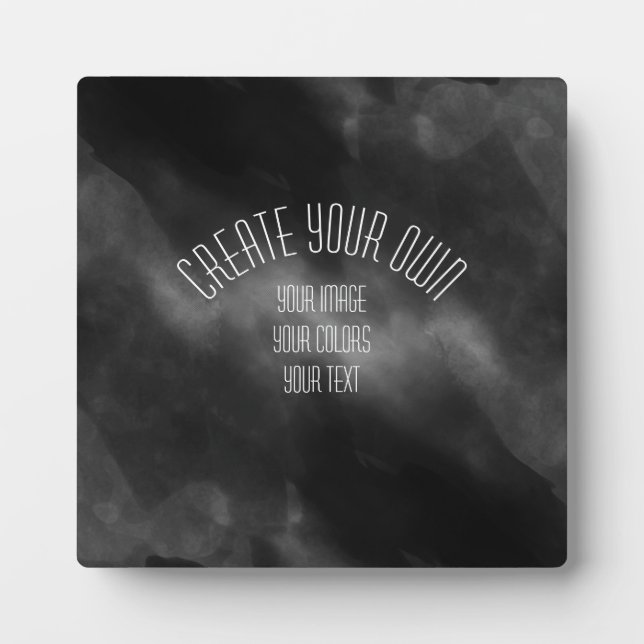 Create Your Own Fully Customised Plaque (Front)