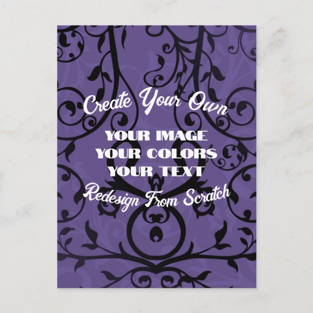 Create Your Own Fully Customised Postcard (Front)